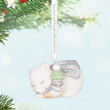 Load image into Gallery viewer, Hallmark 25th Anniversary Snowball and Tuxedo 2025 Porcelain Ornament
