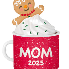 Load image into Gallery viewer, Hallmark Mom Gingerbread Girl in Mug 2025 Ornament
