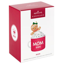 Load image into Gallery viewer, Hallmark Mom Gingerbread Girl in Mug 2025 Ornament

