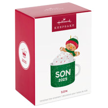 Load image into Gallery viewer, Hallmark Son Gingerbread Boy in Mug 2025 Ornament
