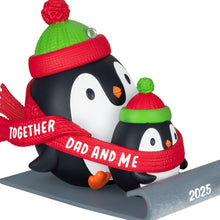 Load image into Gallery viewer, Hallmark Dad &amp; Me Penguins Sledding 2025 Ornament
