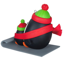 Load image into Gallery viewer, Hallmark Dad &amp; Me Penguins Sledding 2025 Ornament
