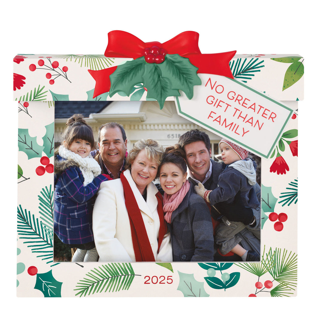 Hallmark The Gift of Family 2025 Photo Frame Ornament