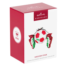 Load image into Gallery viewer, Hallmark Soccer Star 2025 Ornament
