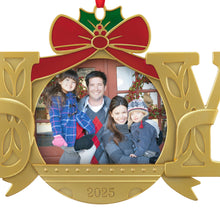 Load image into Gallery viewer, Hallmark A Joy to Behold 2025 Photo Frame Metal Ornament
