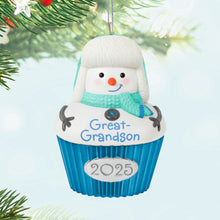 Load image into Gallery viewer, Hallmark Great-Grandson Cupcake 2025 Ornament
