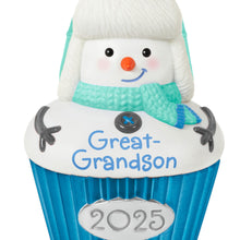 Load image into Gallery viewer, Hallmark Great-Grandson Cupcake 2025 Ornament
