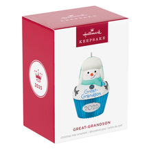 Load image into Gallery viewer, Hallmark Great-Grandson Cupcake 2025 Ornament
