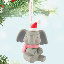 Load image into Gallery viewer, Hallmark Baby Girl&#39;s First Christmas Elephant 2025 Ornament
