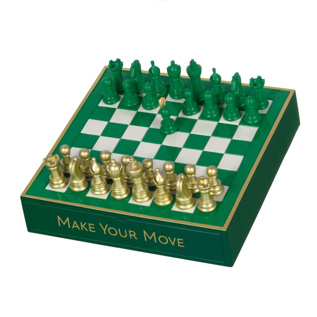 Hallmark Make Your Move Chess 2025 Ornament