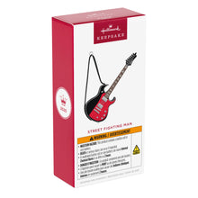 Load image into Gallery viewer, Hallmark Street Fighting Man 2025 Guitar Musical Ornament *coming in Oct
