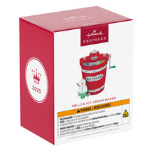 Load image into Gallery viewer, Hallmark Nellco Ice Cream Maker 2025 Musical Ornament With Light
