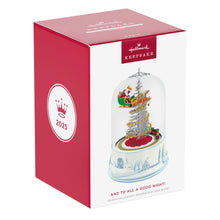 Load image into Gallery viewer, Hallmark And To All a Good Night! 2025 Musical Ornament With Light and Motion *coming in Oct
