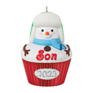 Hallmark Son Cupcake 2023 Ornament