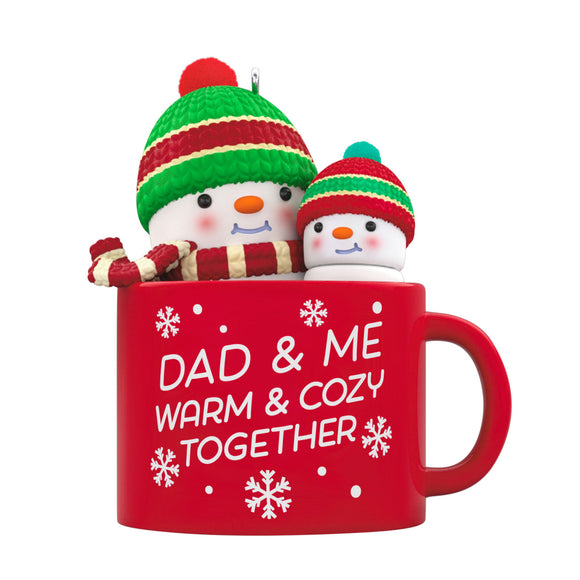 Hallmark Dad & Me Hot Cocoa Mug 2023 Ornament