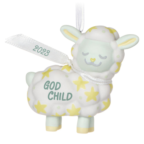 Hallmark Godchild 2023 Porcelain Ornament