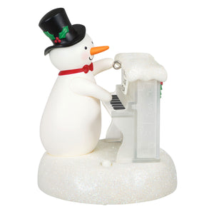 Hallmark Sing-Along Showman Snowman Musical Ornament