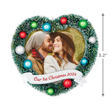 Hallmark Our 1st Christmas 2024 Photo Frame Ornament