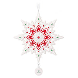 Hallmark Snowflake 2024 Porcelain Ornament