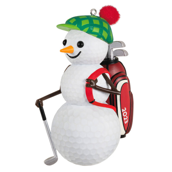 Hallmark Jolly Golfer 2023 Ornament