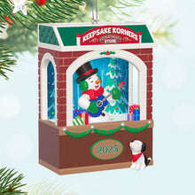 Load image into Gallery viewer, Hallmark Rockin&#39; Window Shopping 2025 Musical Ornament With Light and Motion
