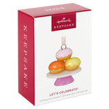 Hallmark Mini Let's Celebrate! 2024 Porcelain Ornament, 1"