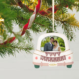 Hallmark Just Married 2024 Porcelain Photo Frame Ornament