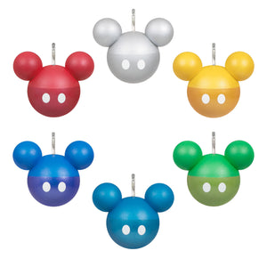 Hallmark Mini Disney Mickey Mouse Ornaments, Set of 6