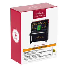 Load image into Gallery viewer, Hallmark I&#39;ll Fly Away 2025 Musical Piano Ornament *coming in Oct
