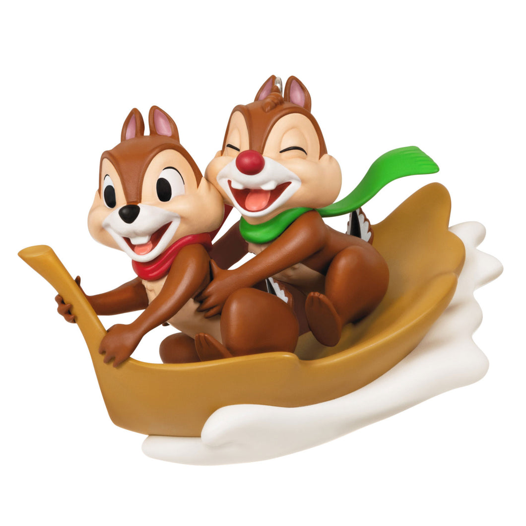 Hallmark Disney Chip and Dale Snow Much Fun! Ornament