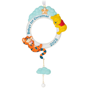 Hallmark Disney Winnie the Pooh Baby's First Christmas 2023 Ornament