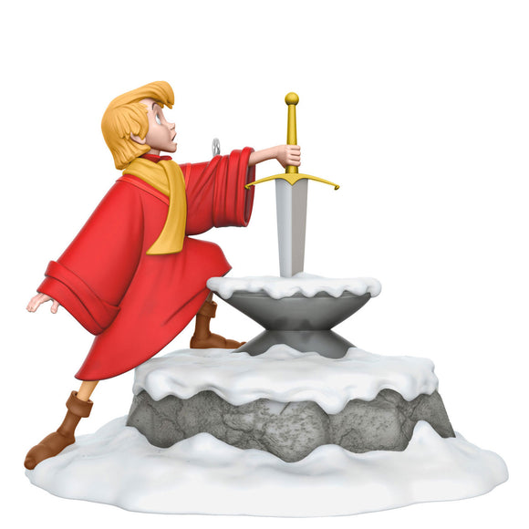 Hallmark Disney The Sword in the Stone 60th Anniversary Becoming King Arthur Ornament