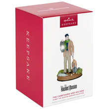 Load image into Gallery viewer, Hallmark Disney The Haunted Mansion Collection The Caretaker and His Dog Ornament With Light and Sound
