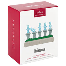 Load image into Gallery viewer, Hallmark Disney The Haunted Mansion Collection The Singing Busts 2024 Ornament With Light and Sound

