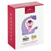 Load image into Gallery viewer, Hallmark Disney Alice in Wonderland Cheshire Cat Funko POP!® 2024 Ornament With Light
