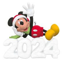 Load image into Gallery viewer, Hallmark Disney Mickey Mouse A Year of Disney Magic 2024 Ornament
