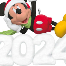 Load image into Gallery viewer, Hallmark Disney Mickey Mouse A Year of Disney Magic 2024 Ornament

