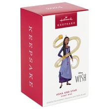 Load image into Gallery viewer, Hallmark Disney Wish Asha and Star 2024 Ornament
