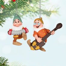 Load image into Gallery viewer, Hallmark Disney Snow White and the Seven Dwarfs Bashful and Doc 2024 Ornaments, Set of 2
