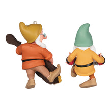 Load image into Gallery viewer, Hallmark Disney Snow White and the Seven Dwarfs Bashful and Doc 2024 Ornaments, Set of 2

