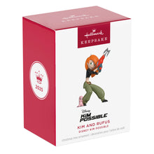 Load image into Gallery viewer, Hallmark Disney Kim Possible and Rufus 2025 Ornament *coming in Oct

