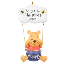 Load image into Gallery viewer, Hallmark Disney Winnie the Pooh Baby&#39;s First Christmas 2025 Ornament
