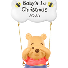 Load image into Gallery viewer, Hallmark Disney Winnie the Pooh Baby&#39;s First Christmas 2025 Ornament
