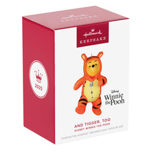 Load image into Gallery viewer, Hallmark Disney Winnie the Pooh And Tigger, Too 2025 Ornament
