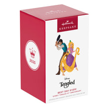Load image into Gallery viewer, Hallmark Disney Tangled 15th Anniversary Best Day Ever! 2025 Ornament *coming in Oct
