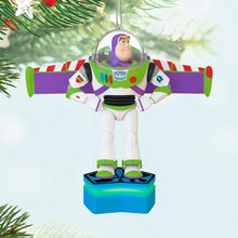 Load image into Gallery viewer, Hallmark Disney/Pixar Toy Story Collection Buzz Lightyear Ornament With Light and Sound
