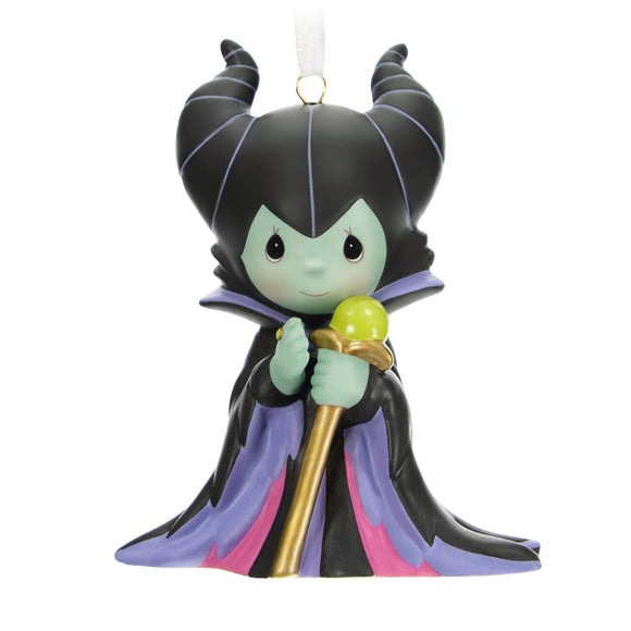 Hallmark Disney Precious Moments Maleficent Porcelain Ornament