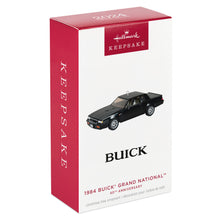 Load image into Gallery viewer, Hallmark 1984 Buick® Grand National™ 40th Anniversary LTD 2024 Metal Ornament
