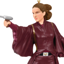 Load image into Gallery viewer, Hallmark Star Wars: The Phantom Menace™ 25th Anniversary Padmé Amidala™ LTD 2024 Ornament
