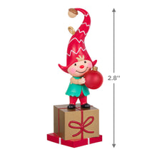 Load image into Gallery viewer, Hallmark Gnome for Christmas Ginger&#39;s Favorite Gift 2024 LTD Ornament
